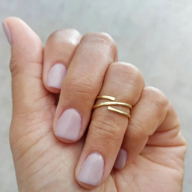 Anillos bohemios de plata 925 para mujer - Joyería de nudillos artísticos