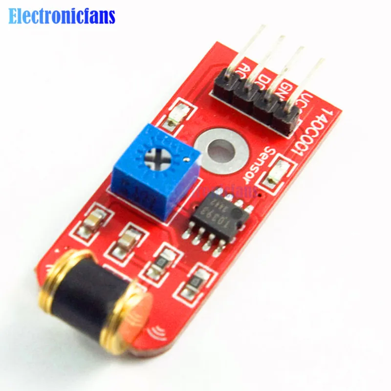 801s Shake vibration Sensor Module For Arduino Open Source LM393 3-5VDC TT Logic