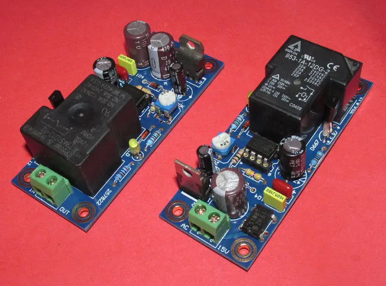 AC/DC 15V 6.3V High Voltage Power ON Delay Start Protection Board for Tube Amplifier Amp Control voltage 1500V current 30A NEW