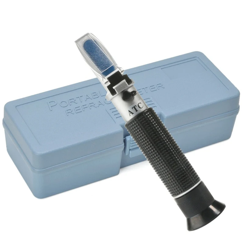 Portable 0-10% Refractometer Cutting Fluid Density Concentration Meter Emulsion Detector Grinding Fluid Drawing Oil Refractomet