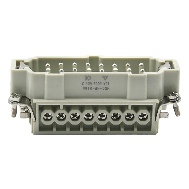 Hdc-he-4/6/10/16/24 core heavy-duty male connector and female connector 16A500v aviation plug core