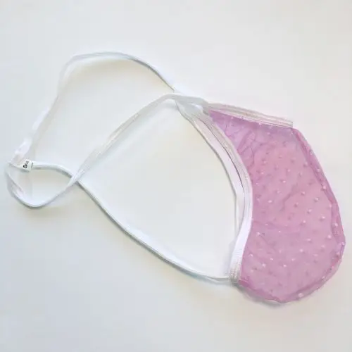 G4449 تماما C-thru تول رجل مثير سلسلة الحقيبة ثونغ القلب الأحمر الخ