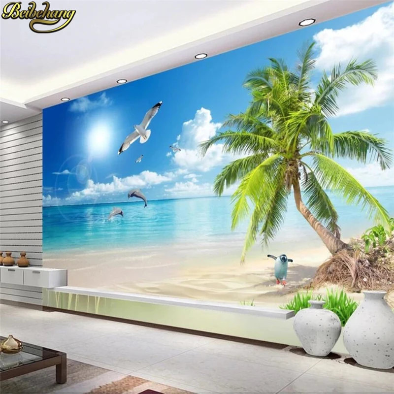 

beibehang tree views murals Europe TV backdrop wallpaper living room bedroom murals papel de parede photo wall paper