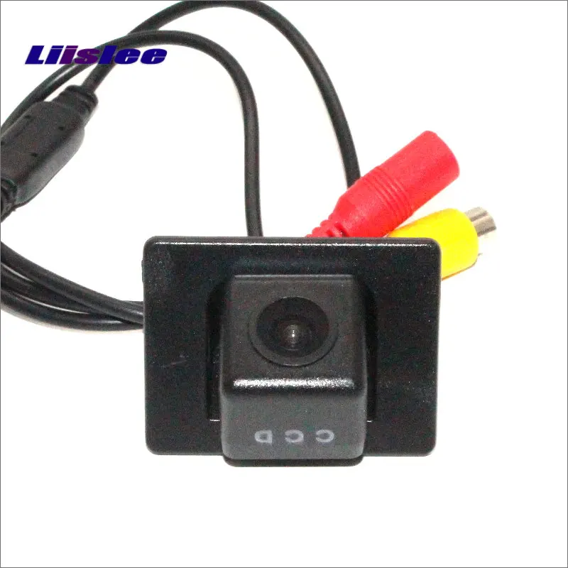 Liislee Lưng Ô Tô Lên Bãi Đậu Xe Máy Ảnh Dành Cho Xe Mercedes Benz GLA200 Phía Sau Camera Lùi Tấm Chắn Ánh sáng Camera Quan Sát Ban Đêm