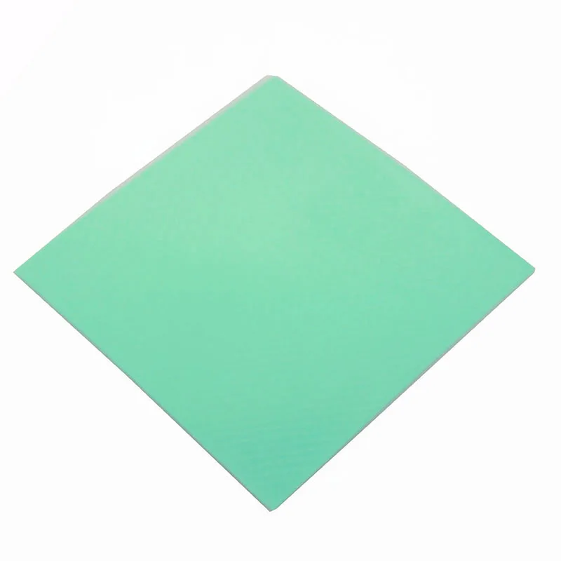 

10PCS Gdstime 100mm x 100mm x 2MM Green Chip Conductive Pad Silicone Thermal Pads