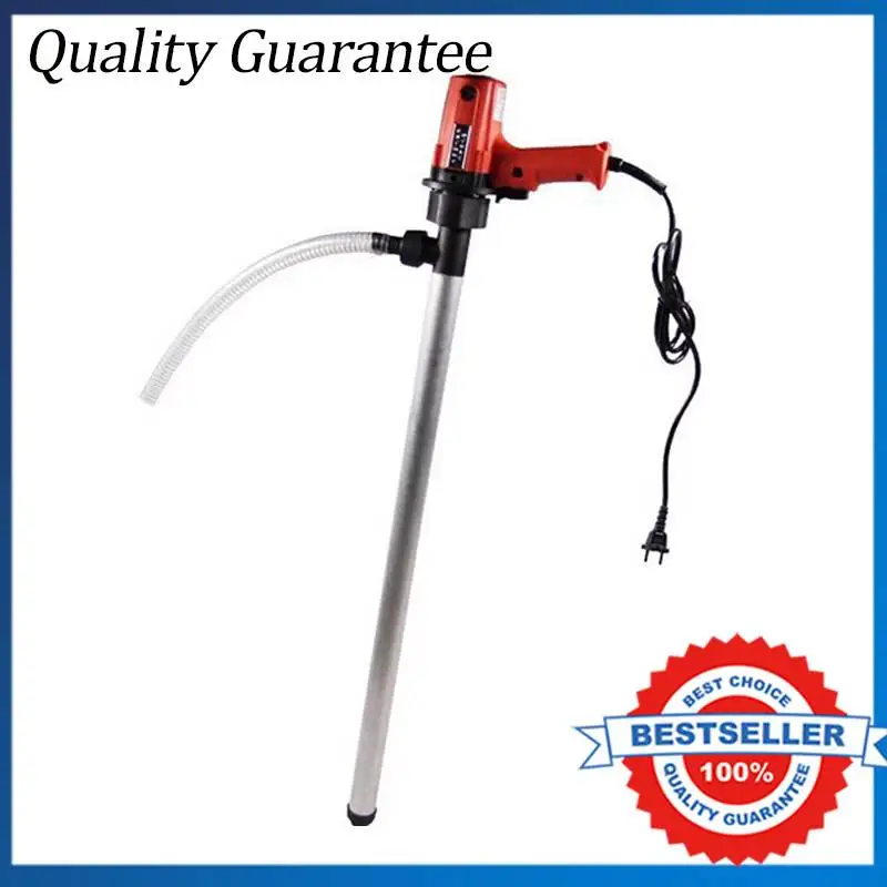 

New Portable Hand Oil Barrel Pump 220V/720W Vertical Screw Pump For 300CPS Only