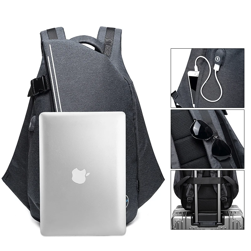 OUTWALK Fashion Men Backpack for Laptop 15.6\