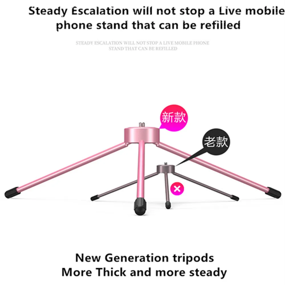 Dimmerabile LED Selfie Anello di Luce Video di Youtube Live 3200 k Photo Studio Luce Con Il Supporto Del Telefono Presa USB Con Selfie stickTripod