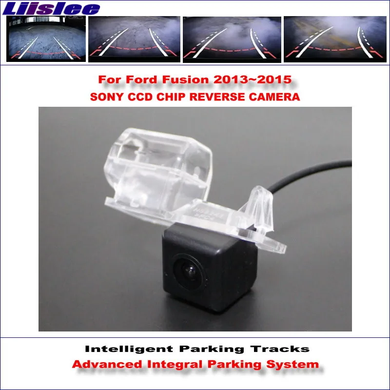 

Auto 860 Pixels Car Rear Back Up Camera For Ford Fusion 2013~2015 Rearview Parking 580 TV Lines Dynamic Guidance Tragectory