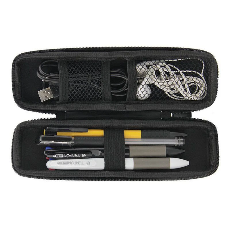 Пенал etui astucci школьные принадлежности материал черный estuche trousse scolaire stylo kalemlik przybory szkolne trousse scolair