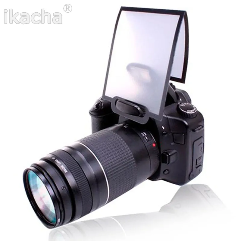

Универсальный Рассеиватель Вспышки с мягким экраном для камеры Nikon Canon Pentax Olympus мягкий рассеиватель пластиковый диффузор для 10D 20D
