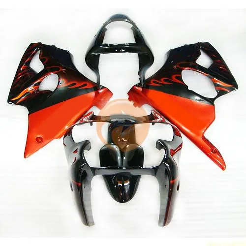 

NEW ABS Bodywork Fairing For KAWASAKI ZX-6R 00-02 2000 2001 2002 (3) [CK401]