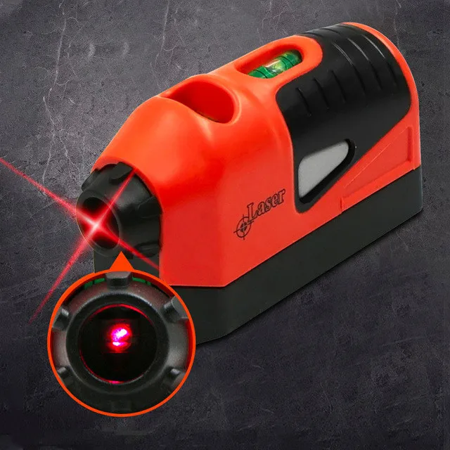 Imagem -03 - Mini Nível a Laser Nível Vertical Ferramenta de Medição de Nível Guiada a Laser Ferramenta de Calibre