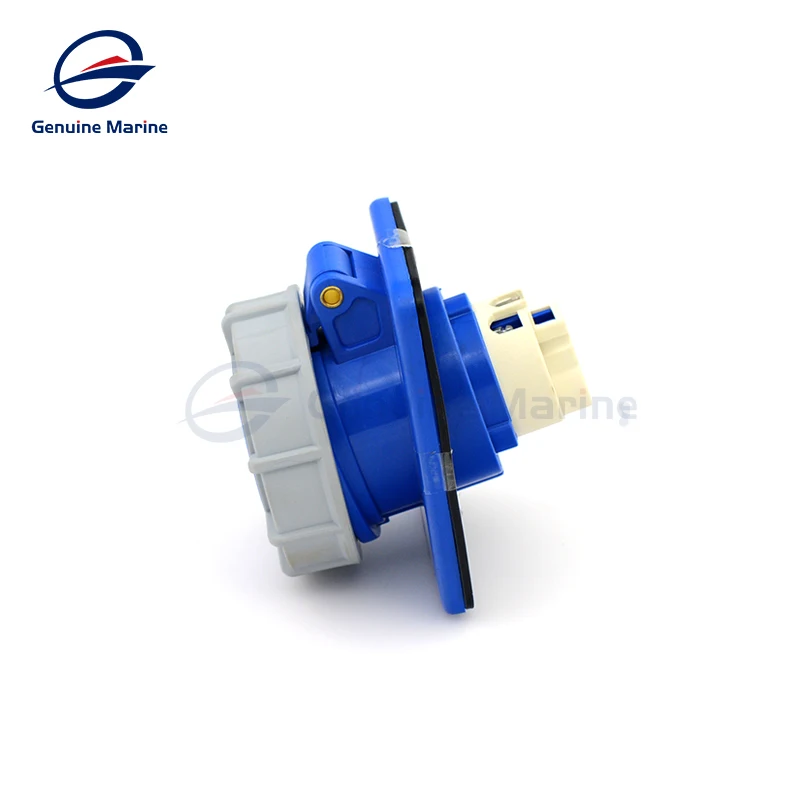 Waterproof Moisture-Proof 16A/32A 250V Marine Shore Power Socket Male Female Power Plug For Yacht Boat Accessories
