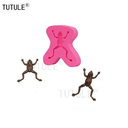 Gadgets - frog mold set for cake decorating or cupcake decorating, silicone frog mold set for resin or polymer clay,frog mould