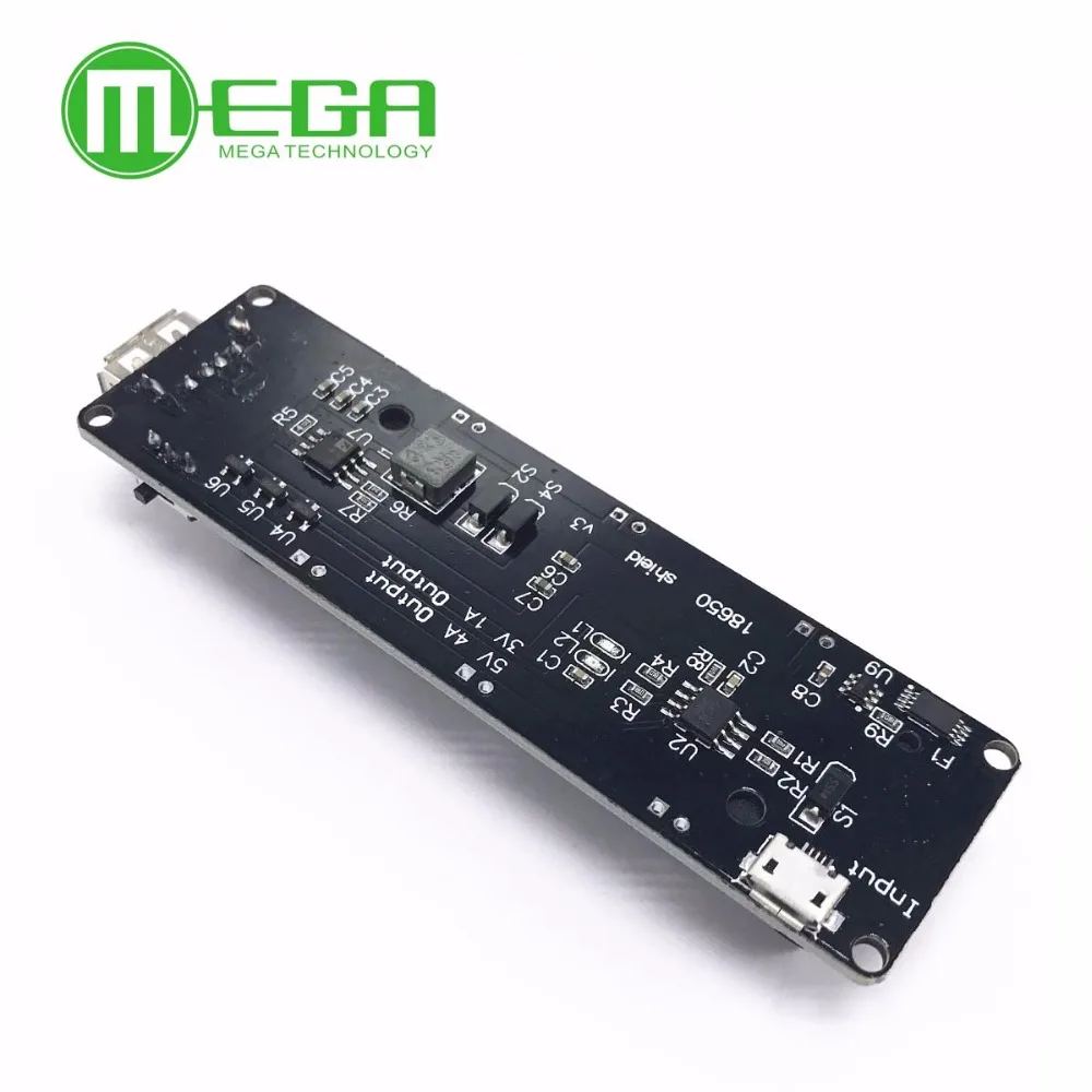 ESP32 ESP32S For Wemos For Raspberry Pi 18650 Battery Charge Shield Board V3 Micro USB Port Type-A USB 0.5A For Arduino Charge