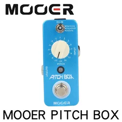 MOOER Pitch Box kompaktowy pedał efektów harmonia Pitch przesunięcie Detune 3 tryb True Bypass pedał gitary ze złączem pedału