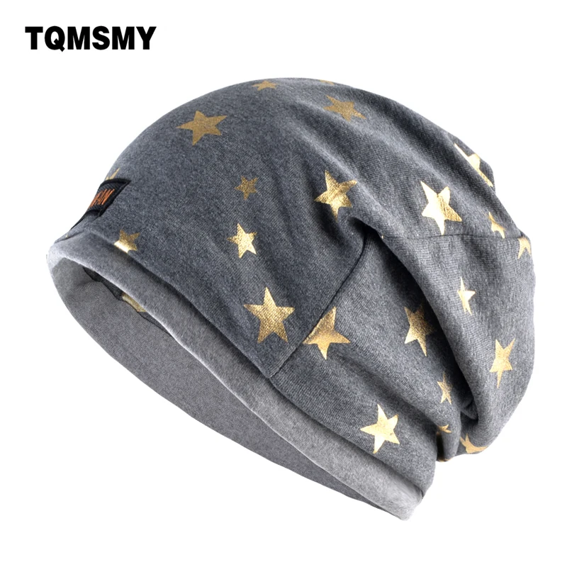 

Шапка-тюрбан TQMSMY, шарф, женские шапки, многофункциональные шапки, мужские, двухслойные, бронзовые, с пятью звездами, зимние шапки для женщин