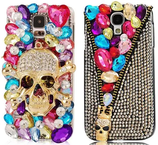 Diamond Rhinestone Case For iPhone 16 Pro Max 15 Plus 14 13 12 11 Samsung Galaxy S24 S23 S22 Ultra S21 FE Cover Phone Shell Bag