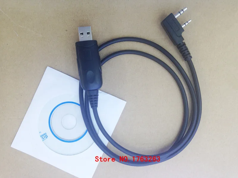 

honghuismart USB programming cable k plug for kenwood,baofeng bf-uv5r,tyt,puxing,quansheng weierwei walkie talkie with CD driver