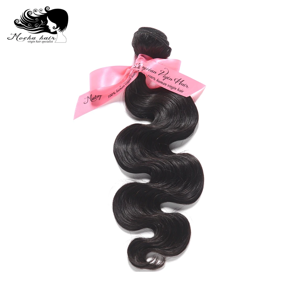 Mocha Hair 10A Malaysian Body Wave 1 Bundle 10