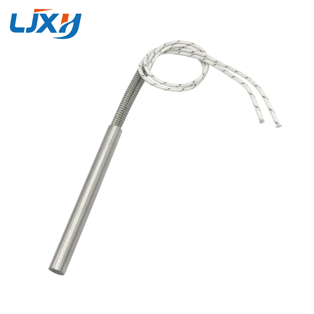 

LJXH 10pcs Heating Tube 10x100mm Tubular Size Electric Cartridge Heaters Stainless Steel 250W/300W/400W Wattage