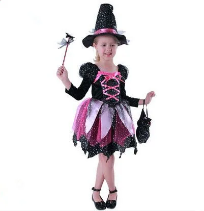 

halloween witch costumes for children witch dress witch clothes for girls carnival costumes magician costume magic dress