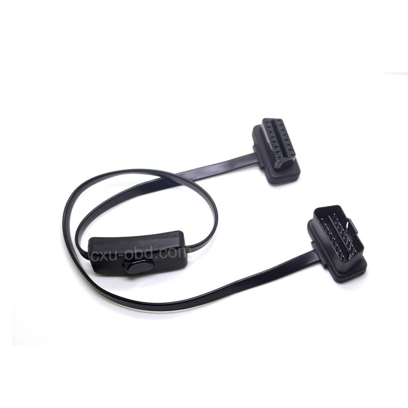 

OBD 2 II Extension Cable with Power Switch free shipping