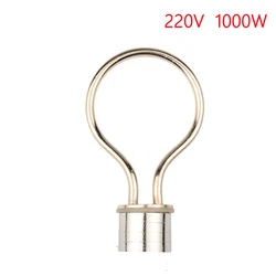 220V 1000W Electric Kettle Heating Tube Heater Element with 40mm Flange Stainless Steel Heater Pipe Kettle Parts