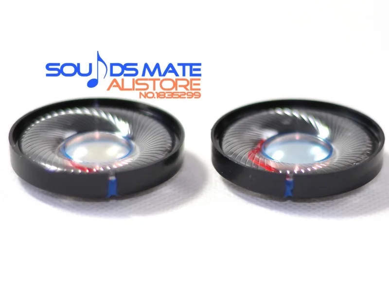 استبدال جديد Hifi مكبرات الصوت ل يدق سولو سماعات 40 مللي متر المتكلم 32 أوم 2 قطعة (1 زوج)