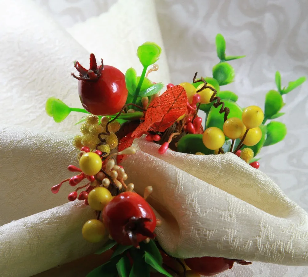 

free shipping christmas decoration napkin ring, napkin holder for wedding