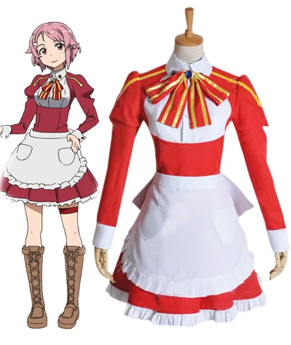 

Lisbeth Dress Cosplay Sword Art Online Lisbeth Maid Dress Cosplay Costume Custom Made Any Size