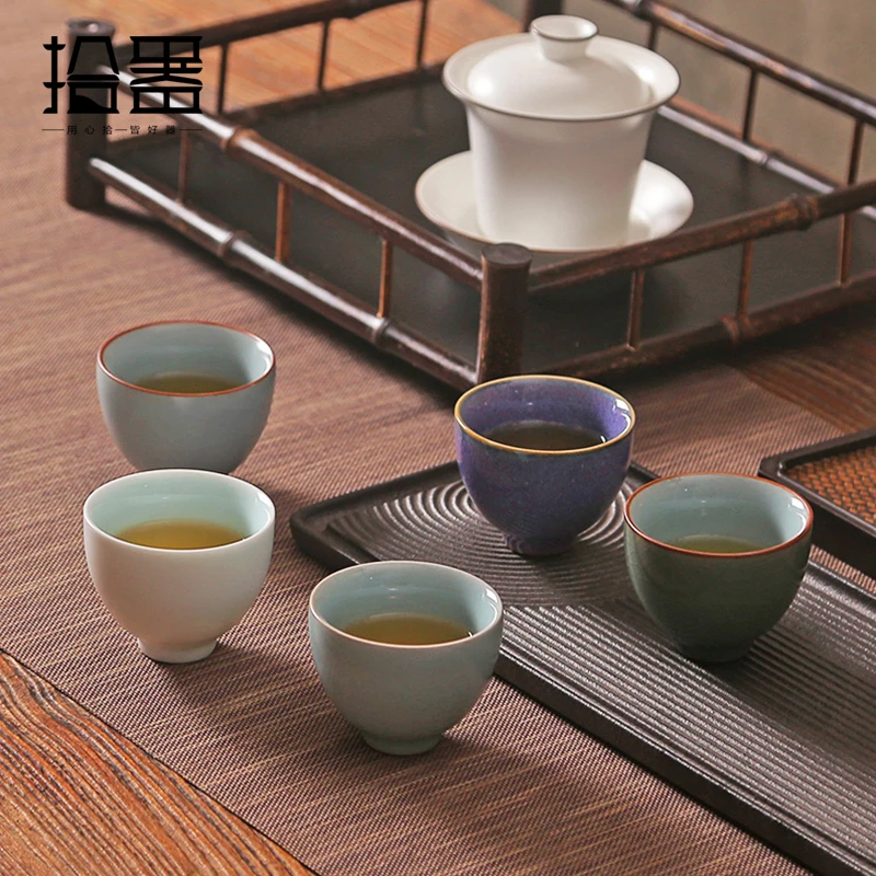 5pcs/set Novelty Ceramic Cup Set Personality Milk Juice Lemon Mug Coffee Tea Cup Set Kettle Mug Drinkware Unique Decoration Gift