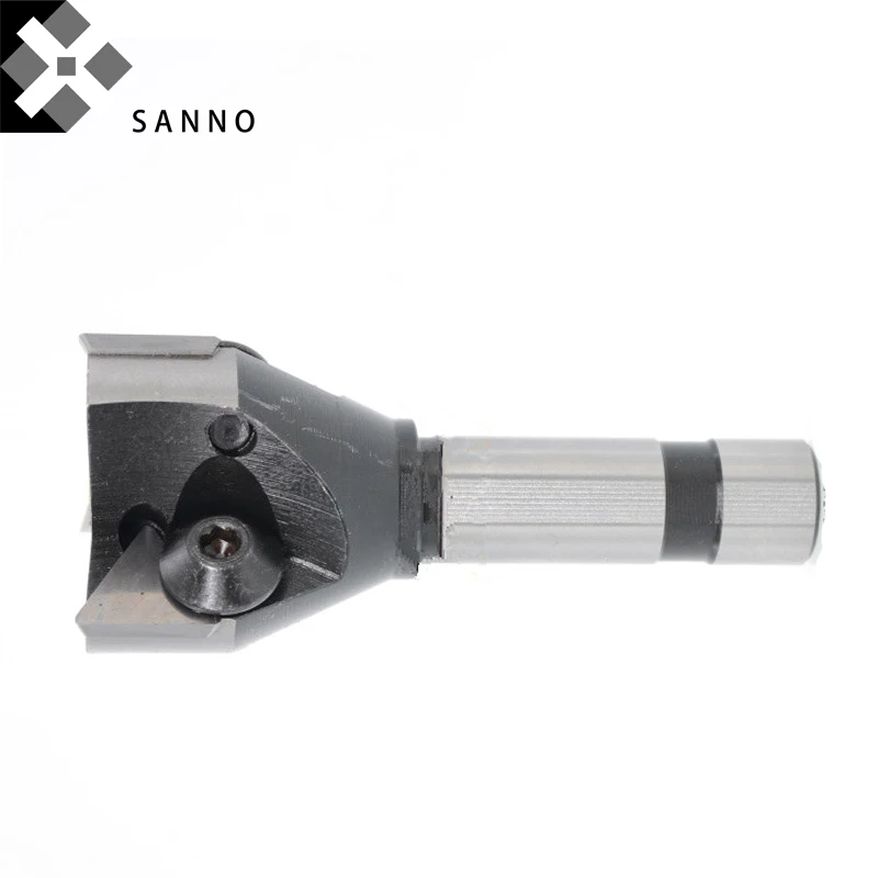 Straight shank 63mm / 80mm / 100mm 25 holder face milling disc indexable end mills for triangle shape inserts