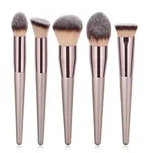 Champagne Makeup Brush Set 4/10 pcs #6