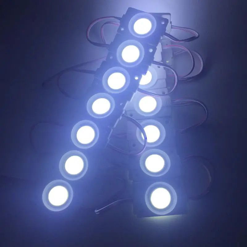20 pcs/lot  2.4W/pcs injection COB LED Module with lens DC12V advertising light,Led Backlight For Channel Letters