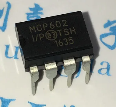 10 sztuk/partia MCP602-I/P MCP602 DIP-8 pojedyncze zasilanie wzmacniaczy CMOS