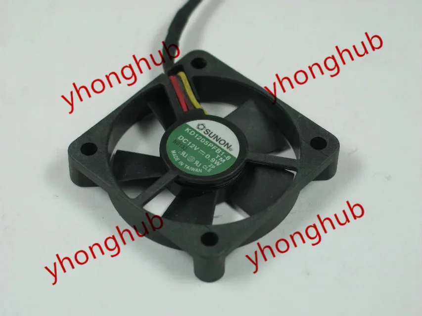 

SUNON KD1205PFB1-8 TM DC 12V 0.9W 50x50x10mm Server Cooling Fan