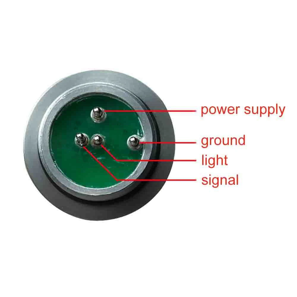 1000tvl Durchmesser 23mm Edelstahl Endoskop Inspektions kamera kopf mit 12 stücke LED-Leuchten für Rohr inspektions system