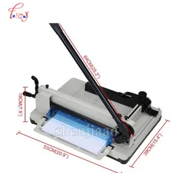 Paper Cutter 858-A4 Paper Cutting guillotine Heavy Duty Industrial Machine 200 Sheet Normal Manual Paper Cutter