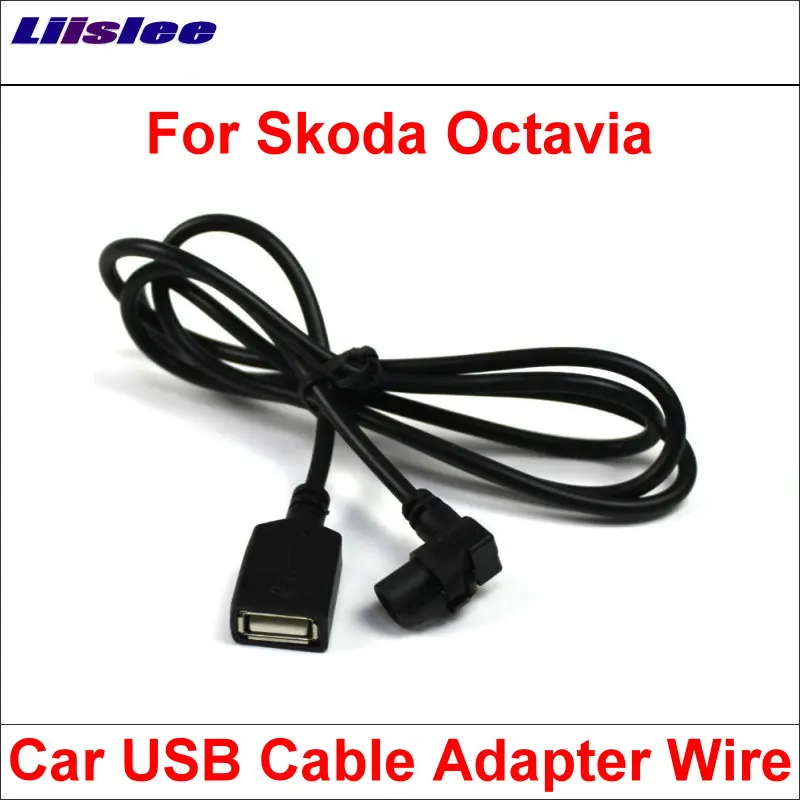 

Original Plugs To USB Adapter Conector For Skoda Octavia Car CD Radio Audio Media Cable Data Wire