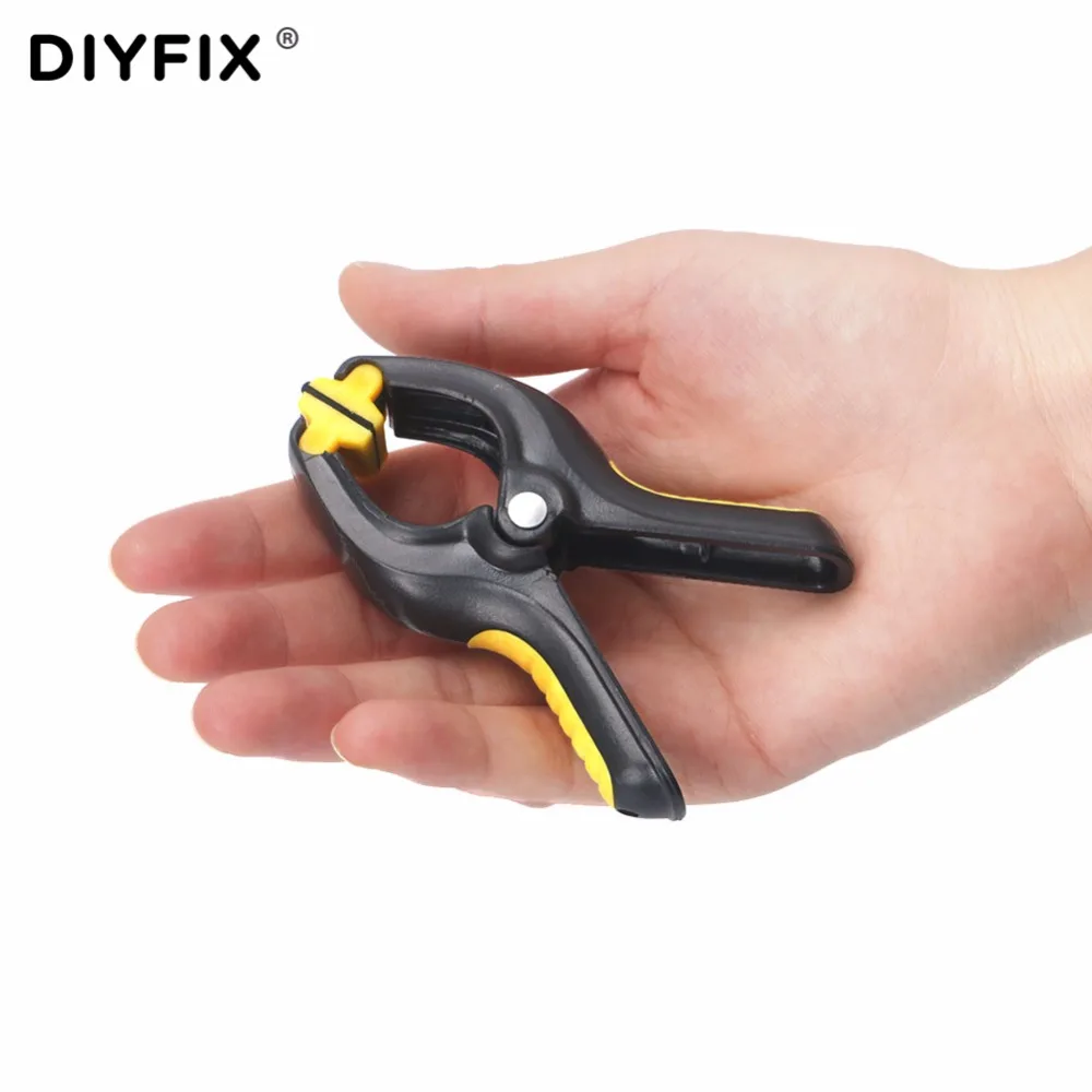 Diyfix 4 шт./лот Пластик клип светильник ЖК-дисплей Экран зажим для крепления iPhone Samsung iPad Планшеты ремонт сотового телефона tool kit