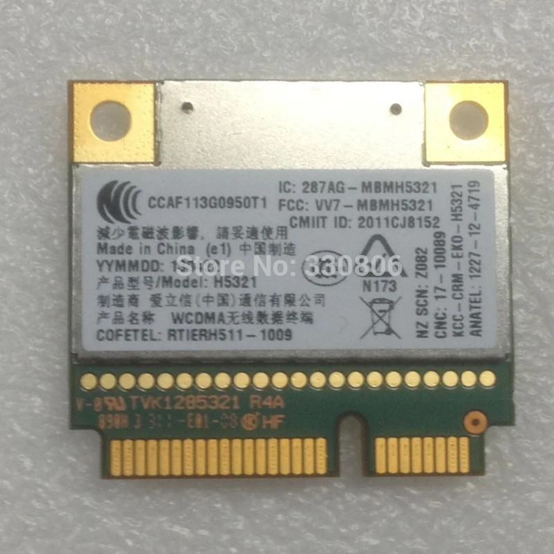 Ericsson WWAN Card H5321GW For Lenovo Thinkpad S430 l530 Series,FRU 04W3786