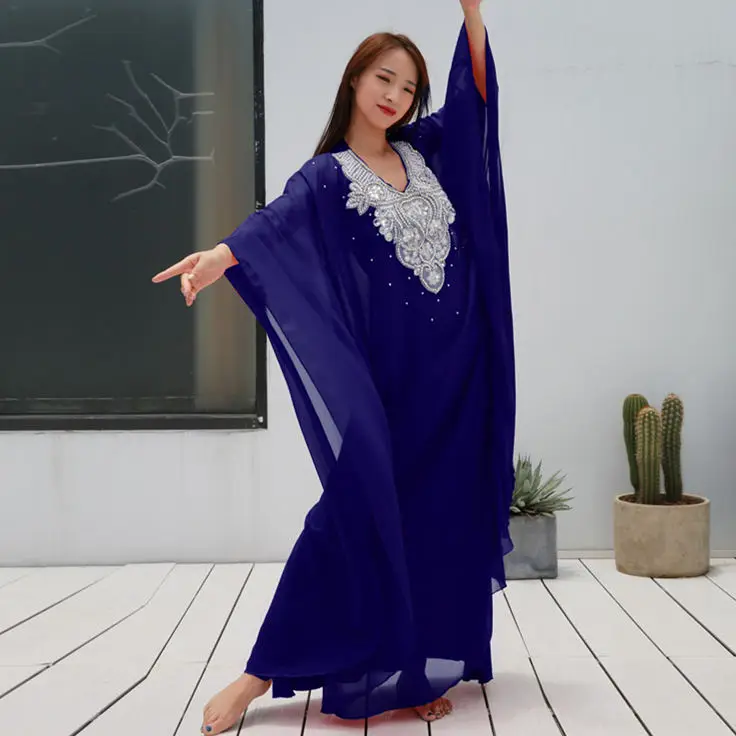 Egyptian Traditional Khaleeji Thobe Dress Folk Dance Belly Dance