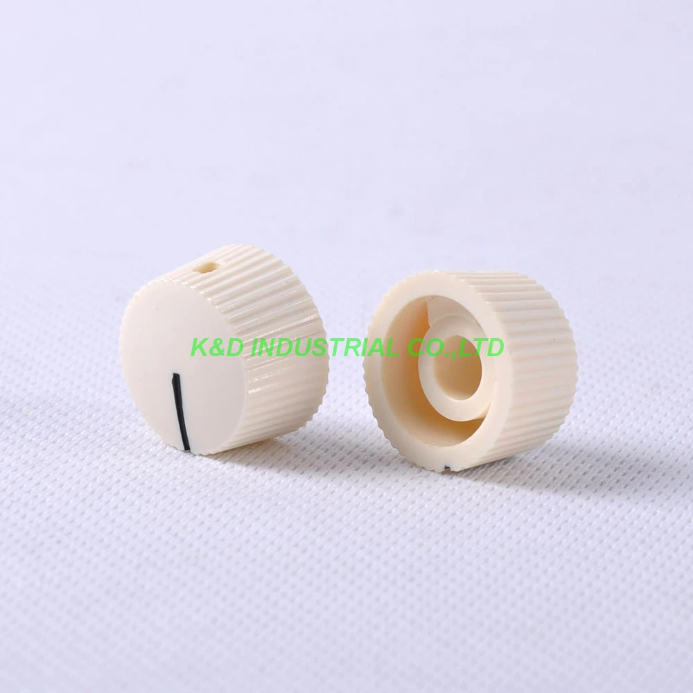 10 قطع الملونة الروتاري خمر التحكم البلاستيك كريم مقبض 21x12 ملليمتر ل 6.35 ملليمتر رمح الغيتار