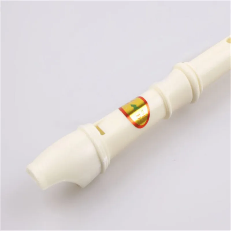 WHITE PLASTIC Flute Kids Musical Toy Instrument for Birthday Wedding Party Gift clarinet flute flauta  llaveros zelda