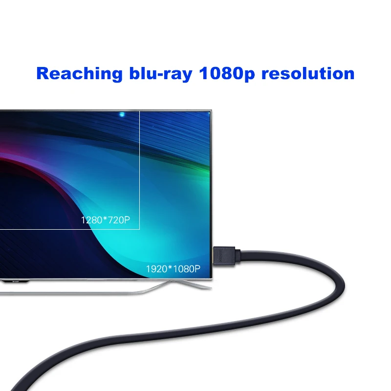 Shuliancable-كابل hdmi مسطح مطلي بالذهب ، موزع 2.0 ، لكابل إيثرنت ثلاثي الأبعاد 1080 بكسل لجهاز فك التشفير PS3 TV DVD Xbox