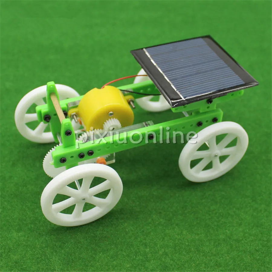 Fast Shipping J739b Solar Energy Power Supply Model Car Gear and Motor Sets Free Europe Shipping