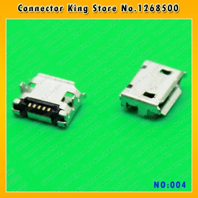 Micro USB Connector V8 Port Charge Socket Micro USB Jack 7.2 DIP 2 feet 5-pin smd Mobile phone Tablet Charge Socket,MC-004