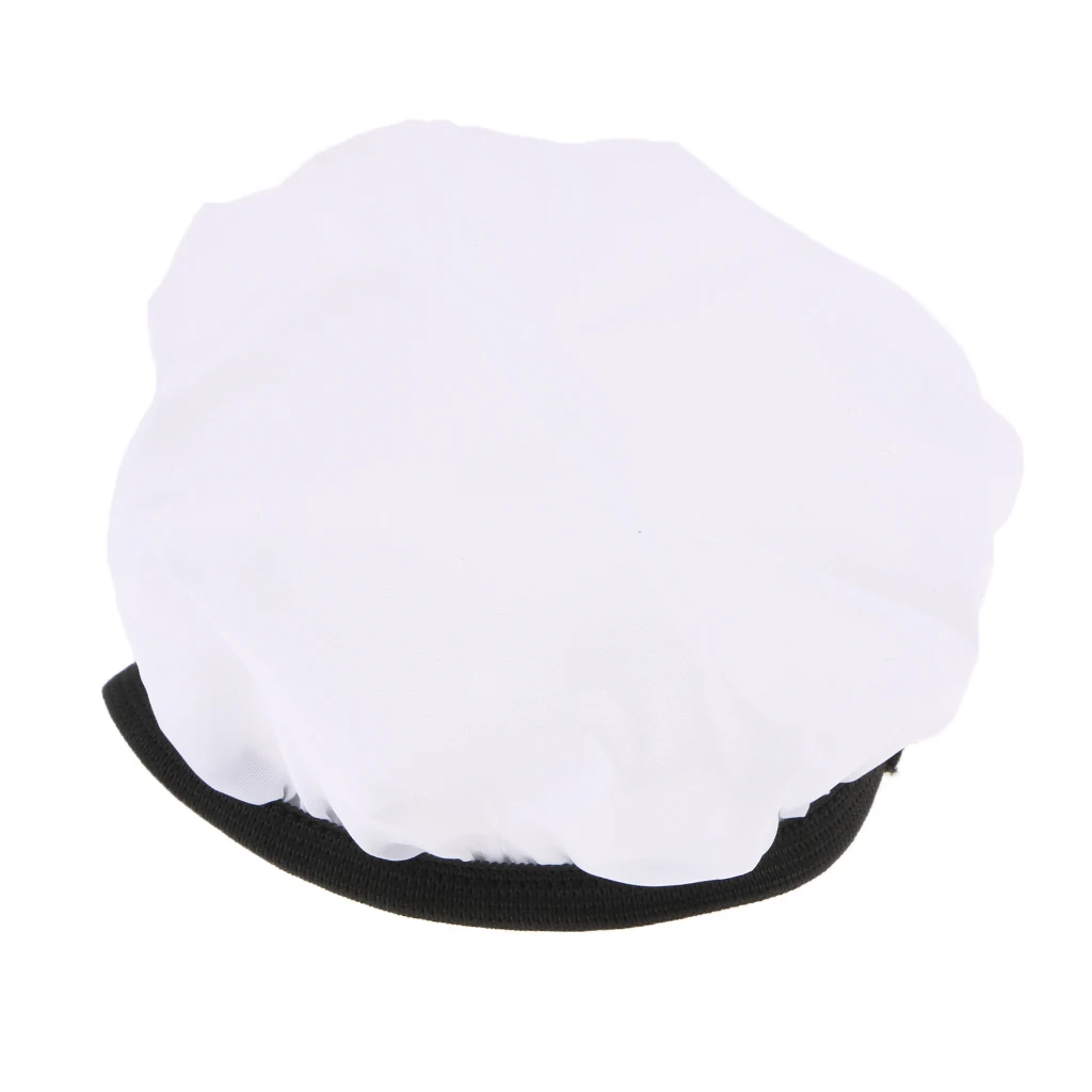 Calcetín de cubierta de difusor blanco suave para Reflector estroboscópico de estudio, montaje Bowen, 7 '', 18 cm